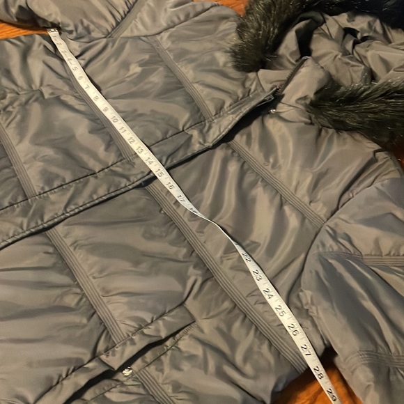 Rothschild Below Zero plus women’s puffer parka hooded coat zipped gray 2X - Picture 9 of 14